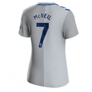 Lacne Ženy Futbalové dres Everton Dwight McNeil #7 2023-24 Krátky Rukáv - Tretina